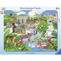 Ravensburger puzzle (slagalice)- Poseta zoo vrtu