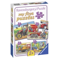 Ravensburger puzzle (slagalice) -Moje  prve puzzle, masine