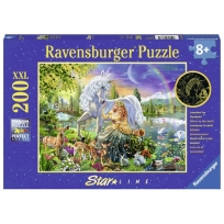 Ravensburger puzzle (slagalice) - Svetleci jednorog