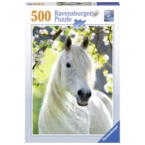 Ravensburger puzzle (slagalice) - Beli konj