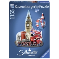 Ravensburger puzzle (slagalice)- Big Ben silueta