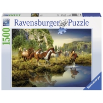 Ravensburger puzzle (slagalice)- Divlji konji