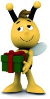 Willy with gift