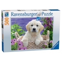 Ravensburger puzzle (slagalice) - Kuce u korpi