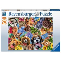 Ravensburger puzzle (slagalice) - Zivotinjski selfi