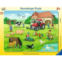 Ravensburger puzzle (slagalice) -Letnji dan na farmi