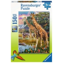 Ravensburger puzzle (slagalice) - Žirafe u Africi