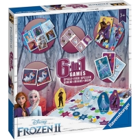 Ravensburger drustvena igra - Frozen 2, set 6 u 1 igara