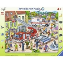 Ravensburger puzzle (slagalice) - Spasavanje zivotinja u gradu