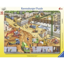 Ravensburger puzzle (slagalice)- Na gradilistu
