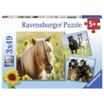 Ravensburger puzzle (slagalice) - Divlji konji