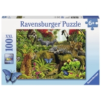 Ravensburger puzzle (slagalice) - Druzina iz dzungle