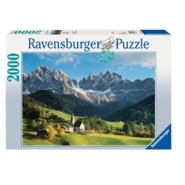 Ravensburger puzzle (slagalice)- Pogled na Dolomite 2000