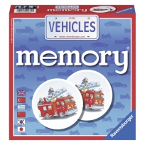 Ravensburger drustvena igra - Memorija sa vozilima