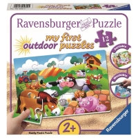 Ravensburger puzzle (slagalice) -Slatka farma zivotinja