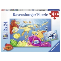 Ravensburger puzzle (slagalice)-  Druzina ispod mora