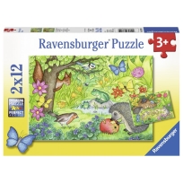Ravensburger puzzle (slagalice) - Posetioci u basti