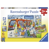 Ravensburger puzzle (slagalice) - Svi na okupu