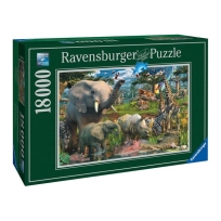 Ravensburger puzzle (slagalice)- Divlji svet 18000