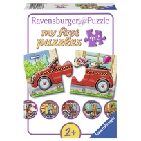 Ravensburger puzzle (slagalice) -Moje prve puzzle, 9 u 1 , vozila