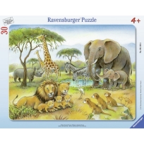 Ravensburger puzzle (slagalice) - Africki svet