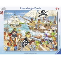 Ravensburger puzzle (slagalice) - Bitka pirata