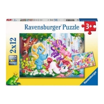 Ravensburger puzzle (slagalice) - Jednorozi se igraju