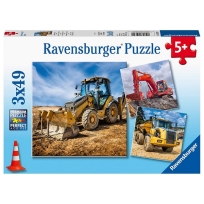 Ravensburger puzzle (slagalice) - Masine u radu