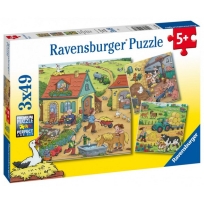 Ravensburger puzzle (slagalice) - Na farmi