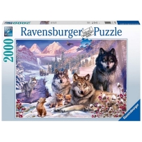 Ravensburger puzzle (slagalice) - Porodica vukova