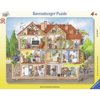 Ravensburger puzzle (slagalice) - Unutar kuce