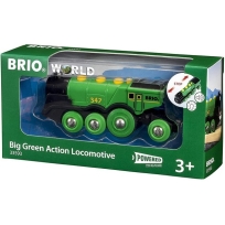 Brio - Velika zelena lokomotiva