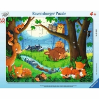 Ravensburger puzzle (slagalice) - Male životinje spavaju