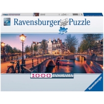 Ravensburger puzzle (slagalice) - Veče u Amsterdamu