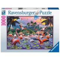 Ravensburger puzzle (slagalice) - Flamingosi