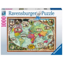 Ravensburger puzzle (slagalice) - Put oko sveta biciklom
