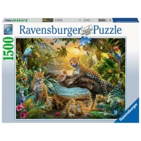 Ravensburger puzzle (slagalice) – Leopardi u džungli