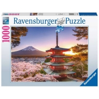 Ravensburger puzzle (slagalice) – Planina Fudži i cvet višnje