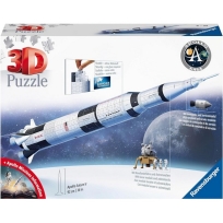 Ravensburger 3D puzzle (slagalice) -  Model rakete Apolo Saturn V